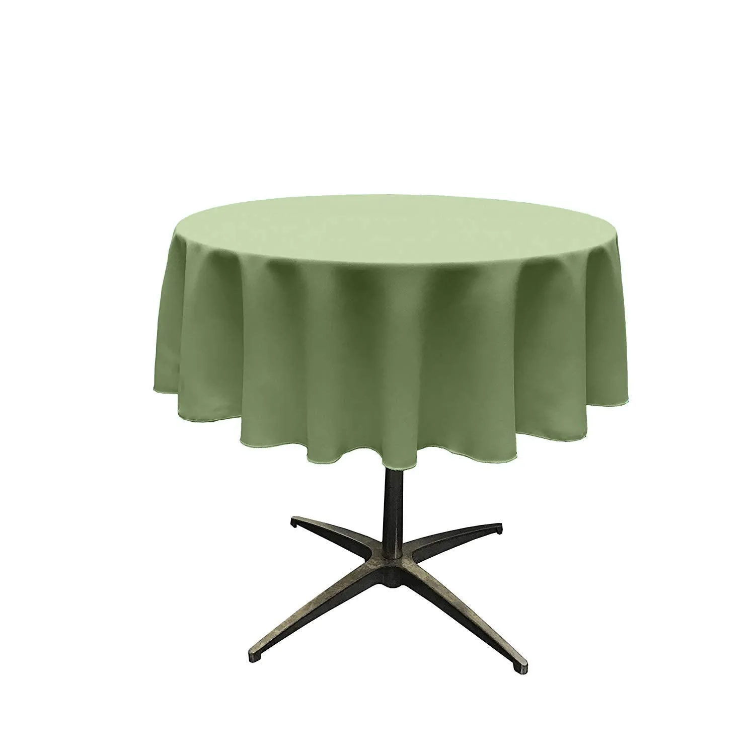 36" ROUND POLY POPLIN SEAMLESS TABLECLOTH
