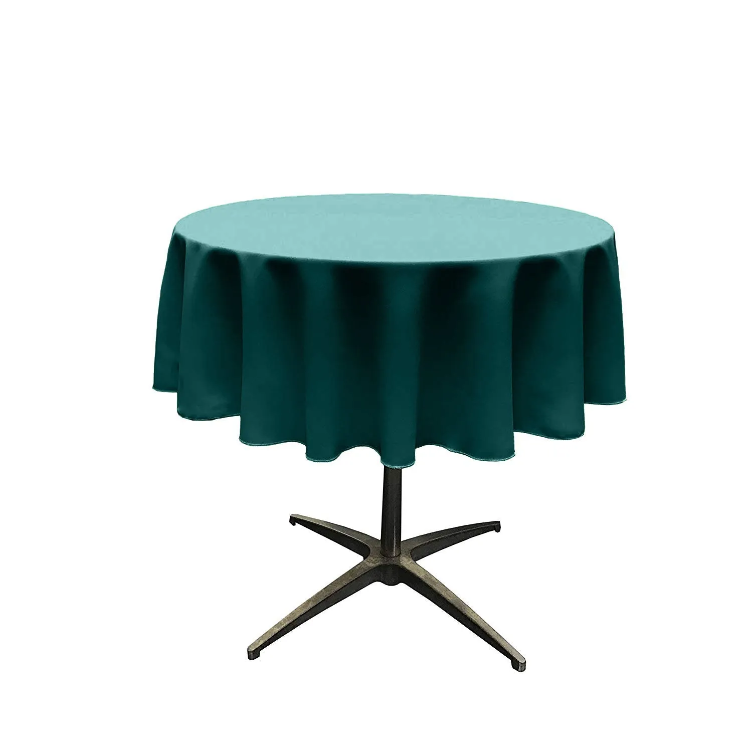 36" ROUND POLY POPLIN SEAMLESS TABLECLOTH