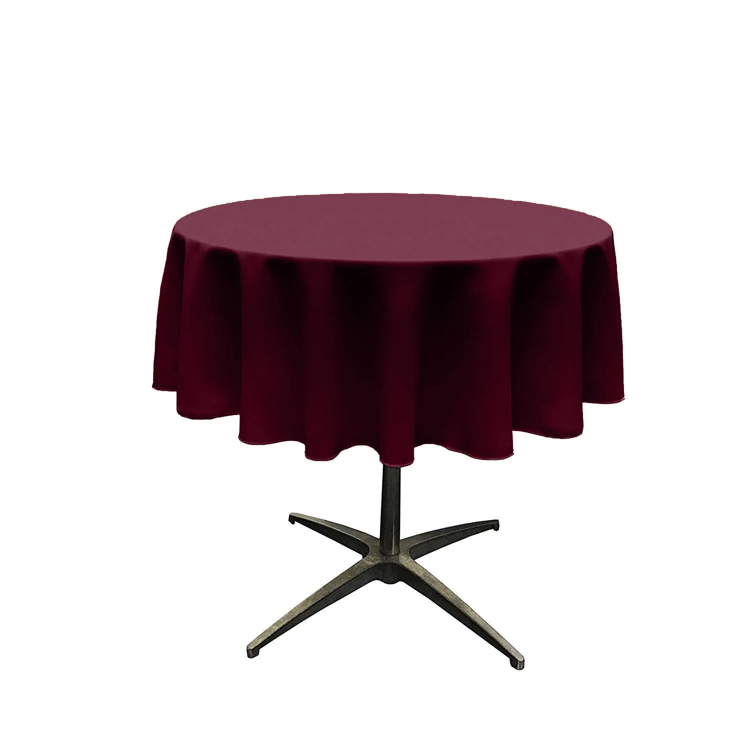 36" ROUND POLY POPLIN SEAMLESS TABLECLOTH