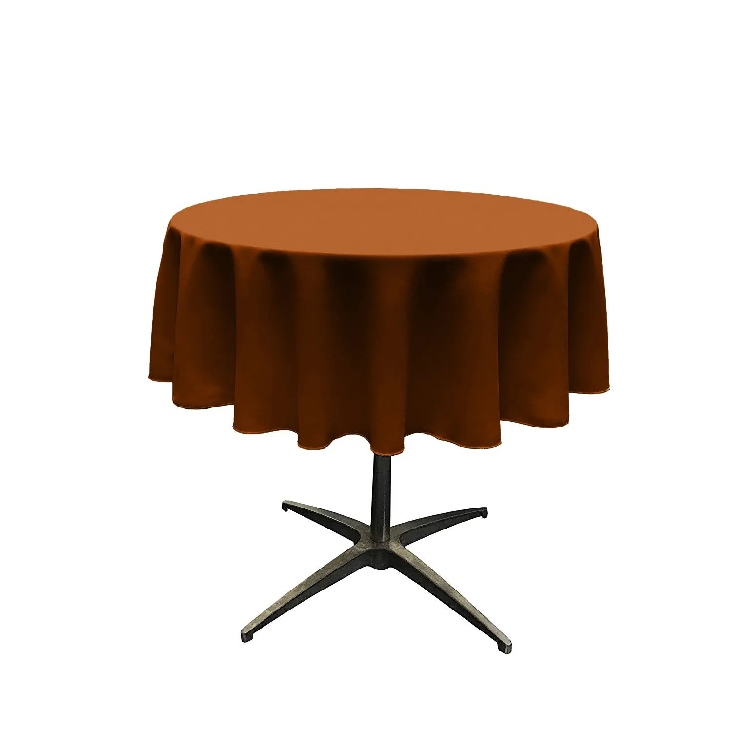 36" ROUND POLY POPLIN SEAMLESS TABLECLOTH