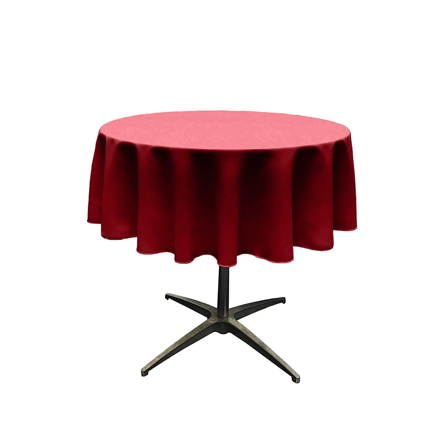 36" ROUND POLY POPLIN SEAMLESS TABLECLOTH