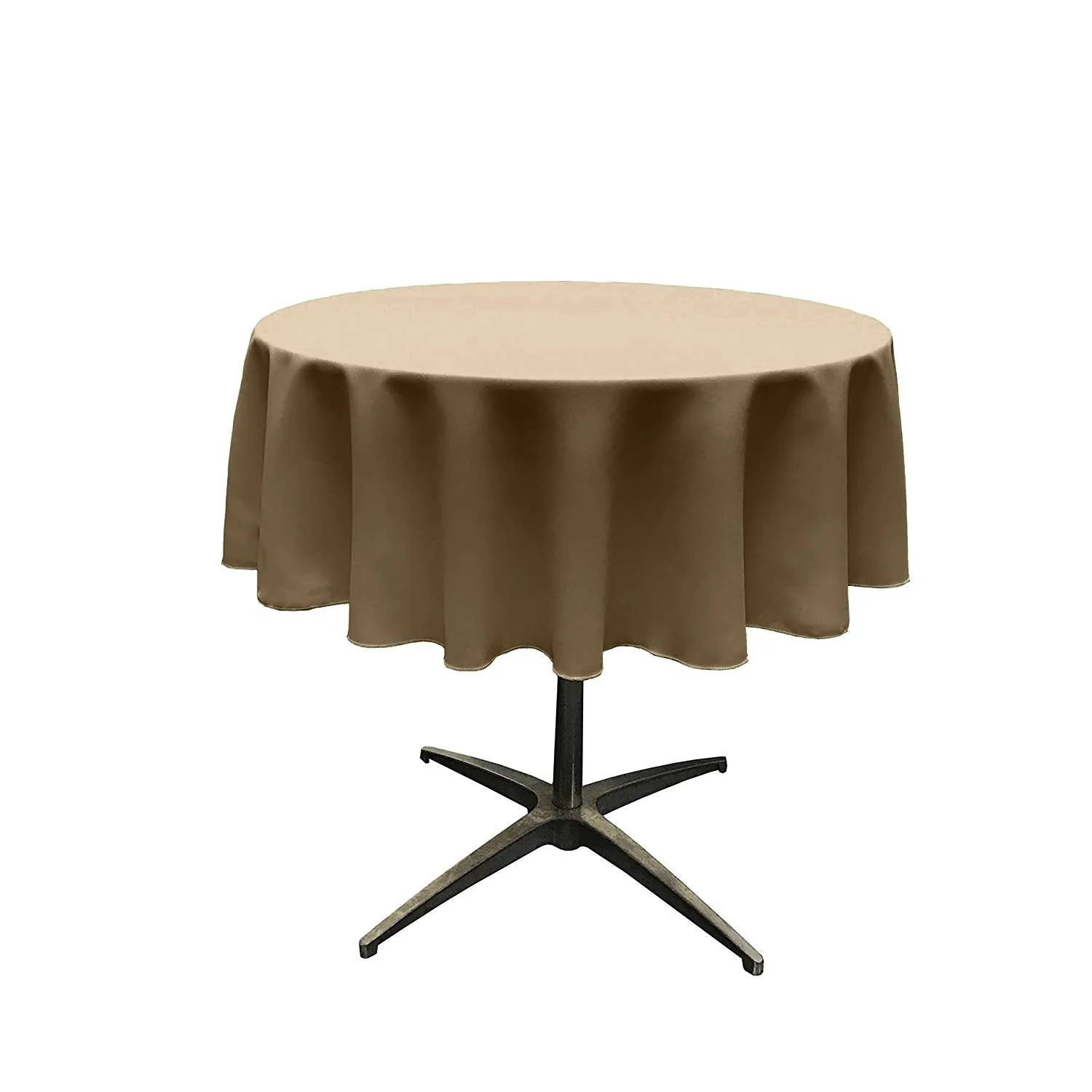 36" ROUND POLY POPLIN SEAMLESS TABLECLOTH