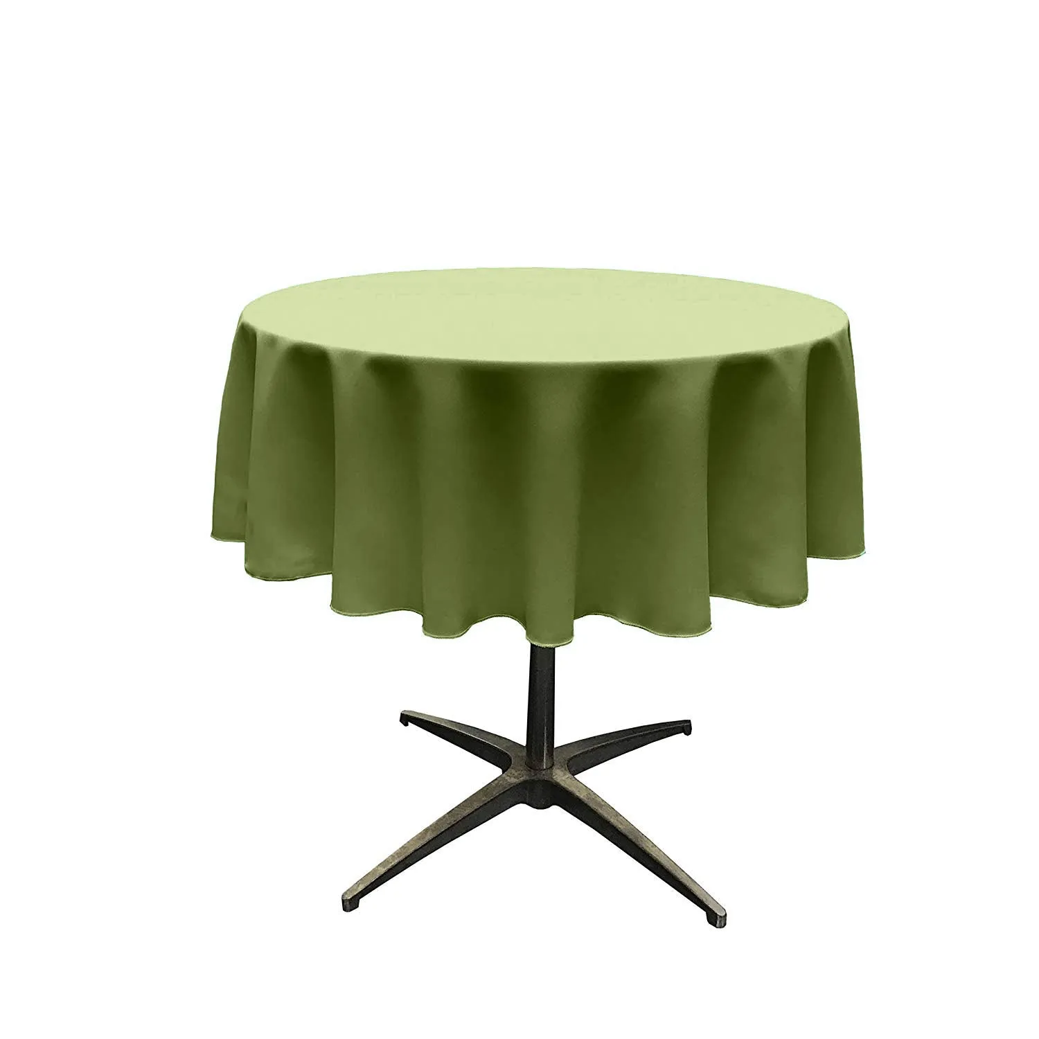 36" ROUND POLY POPLIN SEAMLESS TABLECLOTH
