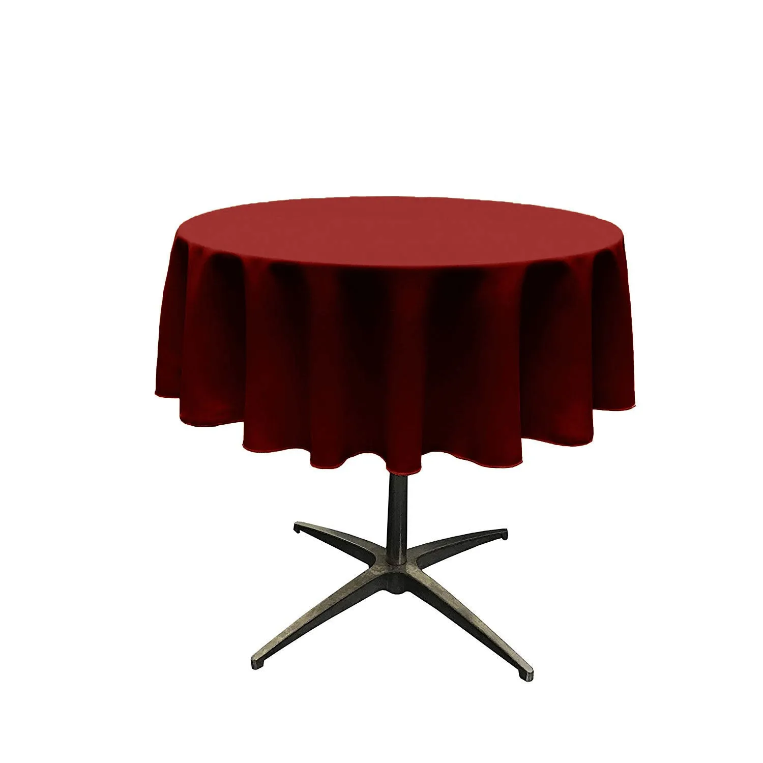36" ROUND POLY POPLIN SEAMLESS TABLECLOTH