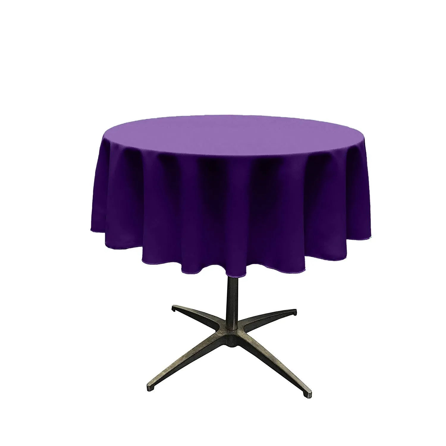 36" ROUND POLY POPLIN SEAMLESS TABLECLOTH