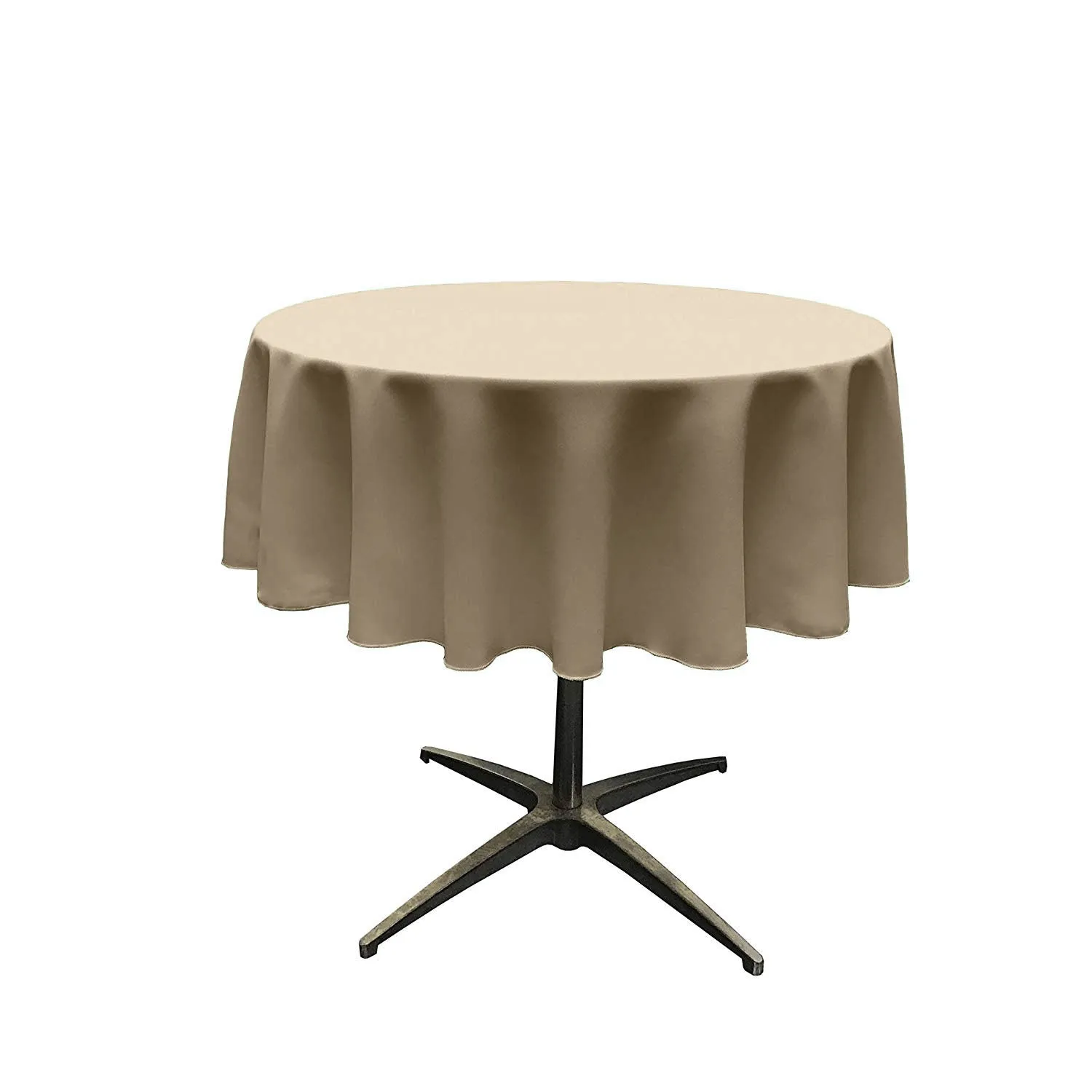 36" ROUND POLY POPLIN SEAMLESS TABLECLOTH