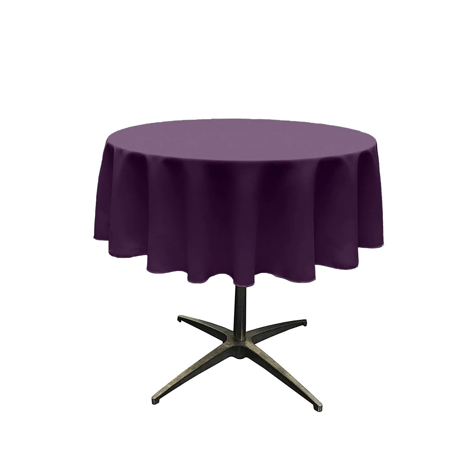 36" ROUND POLY POPLIN SEAMLESS TABLECLOTH