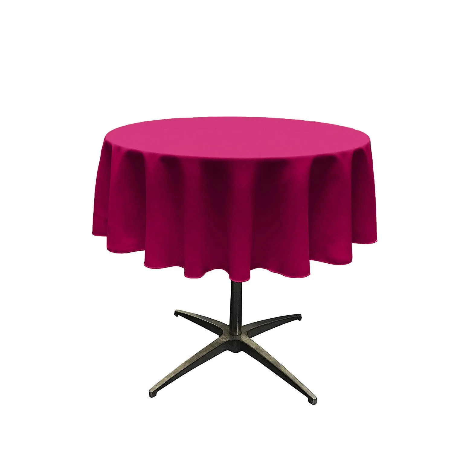 36" ROUND POLY POPLIN SEAMLESS TABLECLOTH