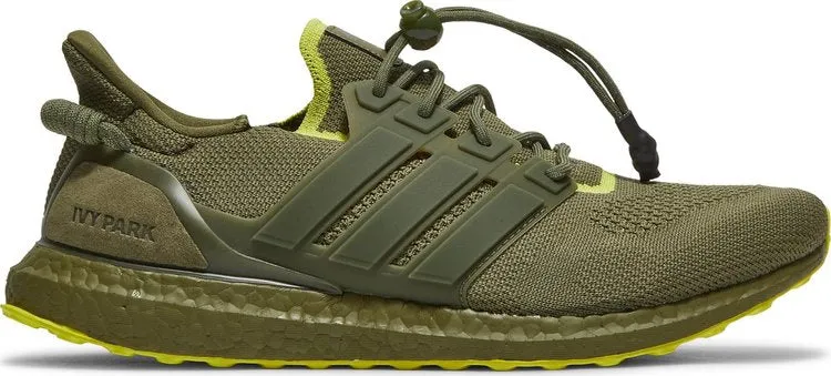 Adidas Ivy Park x Peloton x UltraBoost OG 'Focus Olive' sneakers, green