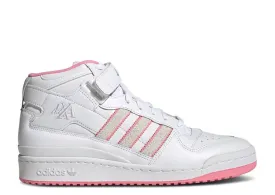 Adidas MAXALLURE SKATEBOARDS X LIL DRE X FORUM 84 MID ADV 'THINK BEAUTIFUL THOUGHTS' sneakers, white