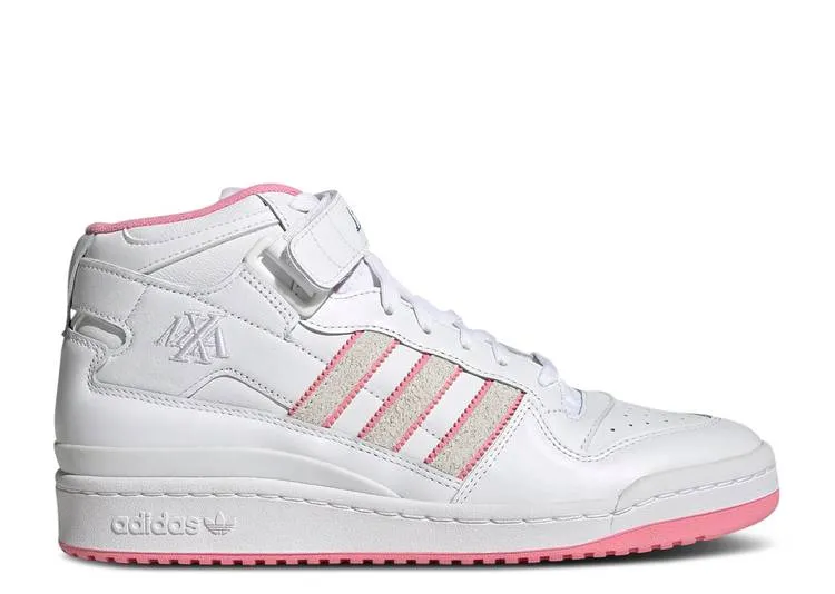 Adidas MAXALLURE SKATEBOARDS X LIL DRE X FORUM 84 MID ADV 'THINK BEAUTIFUL THOUGHTS' sneakers, white