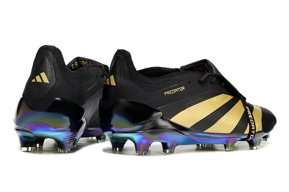 Adidas Predator Elite Shoes - Black | Gold - FREE SHIPPING WORLDWIDE