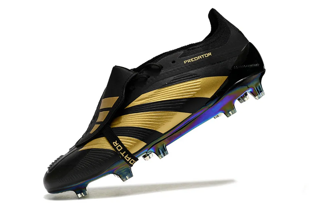 Adidas Predator Elite Shoes - Black | Gold - FREE SHIPPING WORLDWIDE