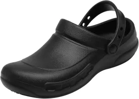 Haifago Non Slip Waterproof Clogs Shoes for Men, Standing All Day Comfortable Nurse and Chef Shoes for Men, Men's Oil-Proof Work Shoes for Food Service