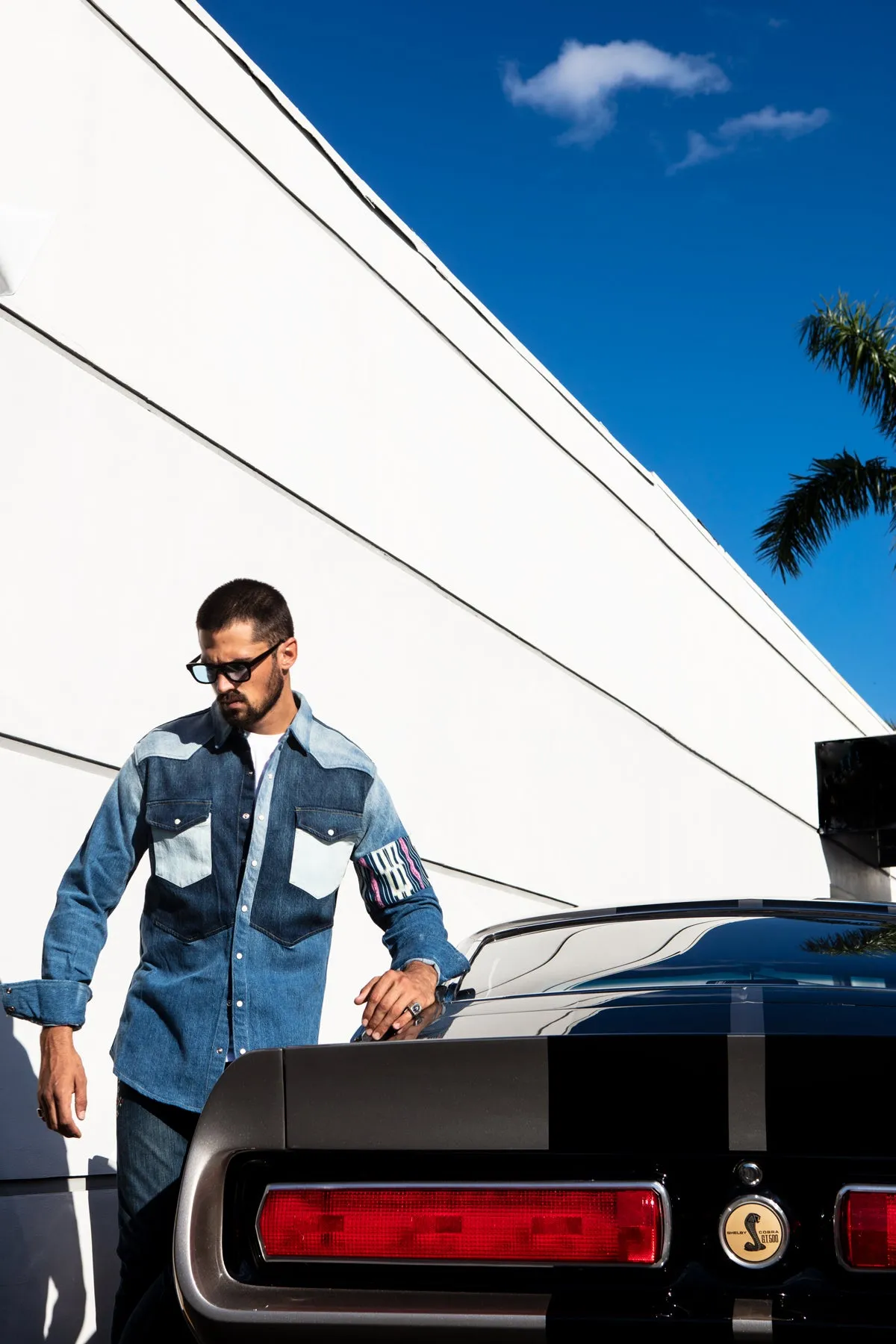 MILK RIVER WESTERN DENIM SHIRT