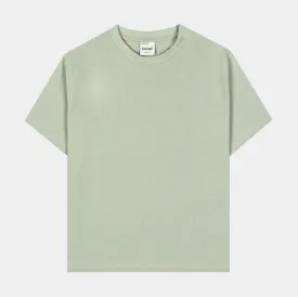 Solid Tee Womens Short Sleeve Shirt (Sage)