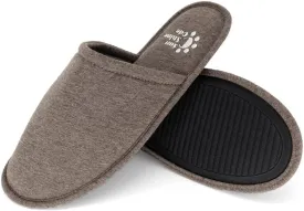 Sunshine Code Women's Memory Foam Cotton Washable Slippers with Matching Travel Bag for Home Hotel Spa Bedroom